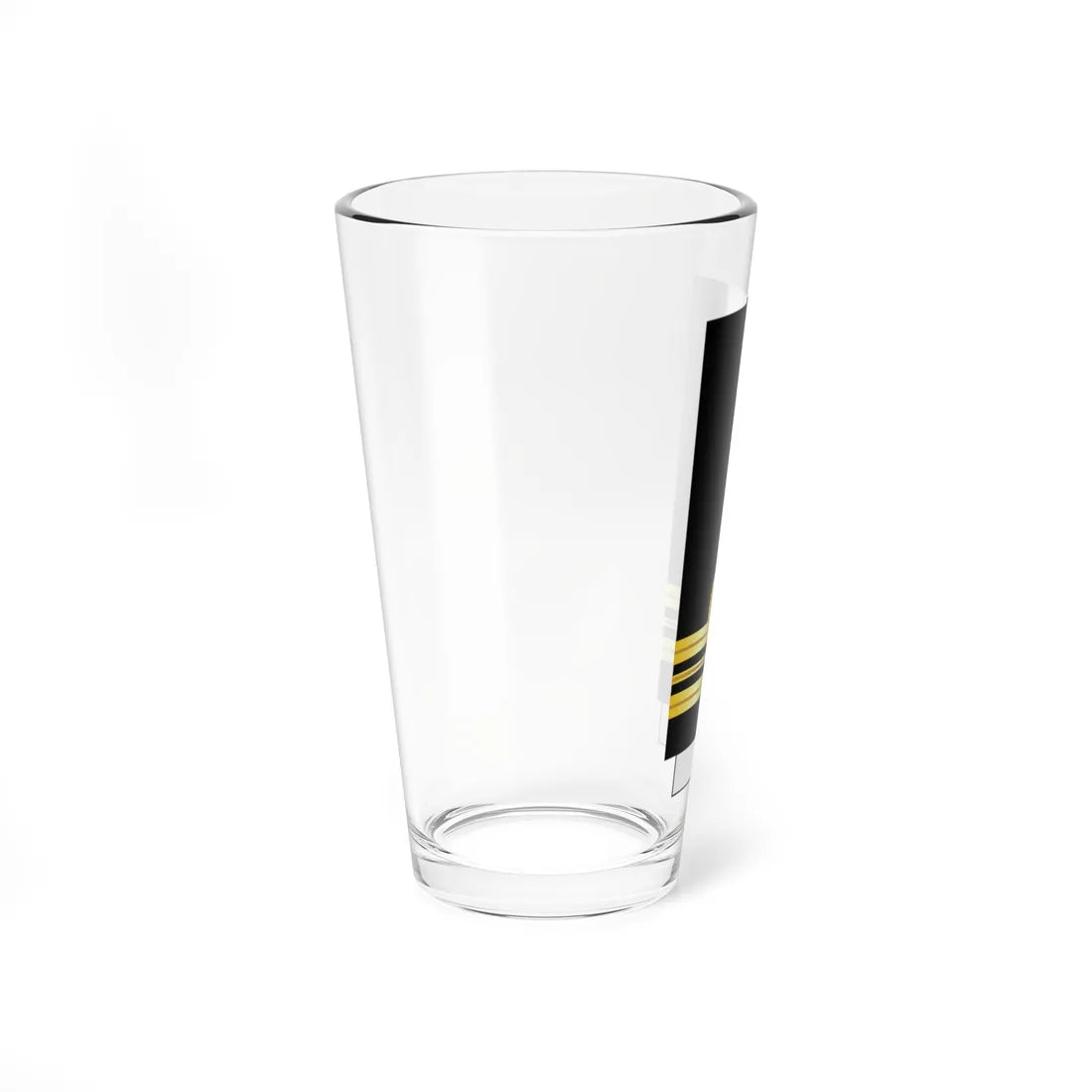 GR Navy OF2 sleeve (Cyprus) (Military Rank) Pint Glass 16oz - Go Mug Yourself