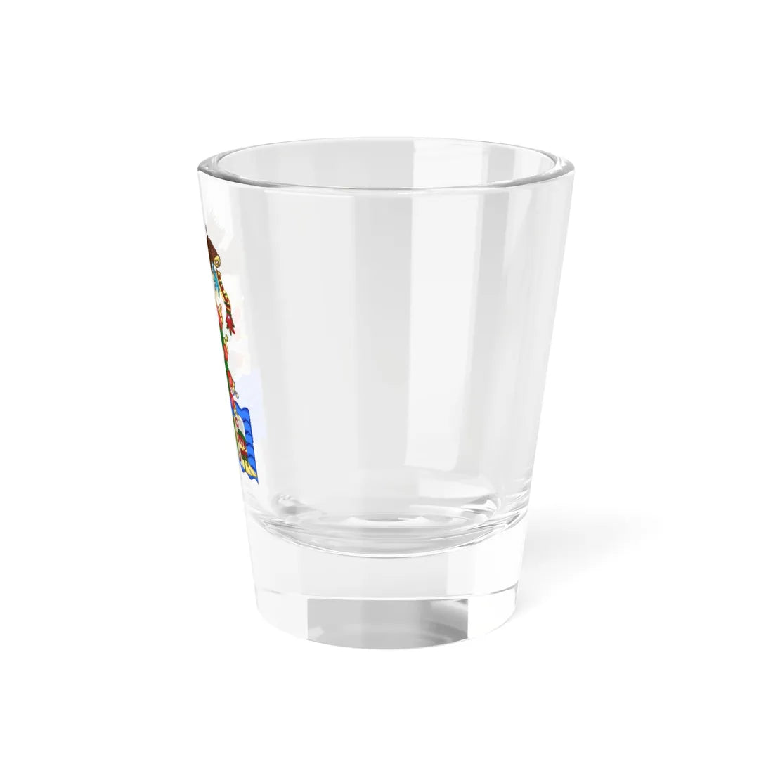 Grabado de la Fundación de México (Mexico) (Coat of Arms) Shot Glass 1.5oz - Go Mug Yourself