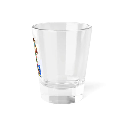 Grabado de la Fundación de México (Mexico) (Coat of Arms) Shot Glass 1.5oz - Go Mug Yourself