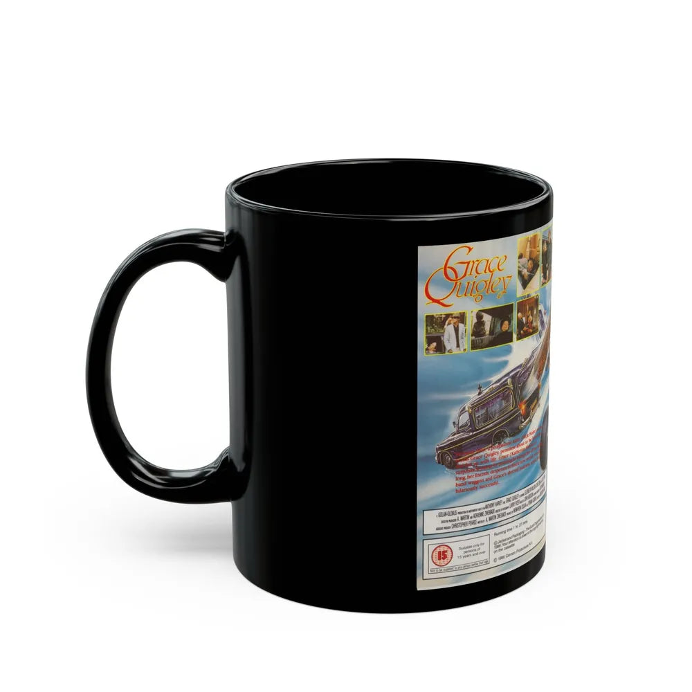 GRACE QUIGLEY GUILD HOME VIDEO (VHS COVER) - Black Coffee Mug-Go Mug Yourself