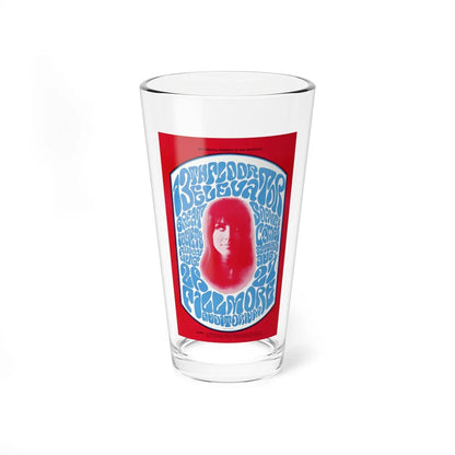 grace slick and the great society 1966 (Music Poster) Pint Glass 16oz-16oz-Go Mug Yourself