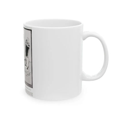 Graceful Attributes ..., Harper's Bazaar, November 1920 - White Coffee Mug-Go Mug Yourself