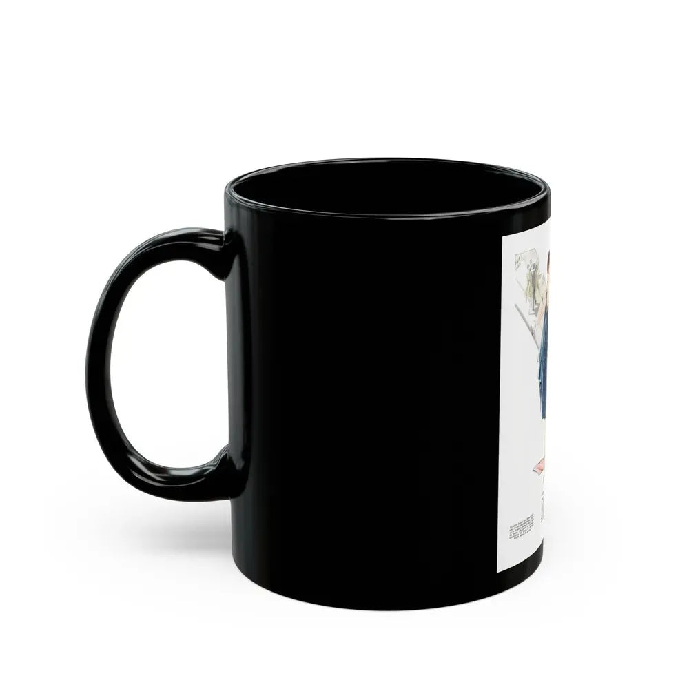 Graceful Dance Frocks, McCall's, July 1927 - Black Coffee Mug - Go Mug Yourself
