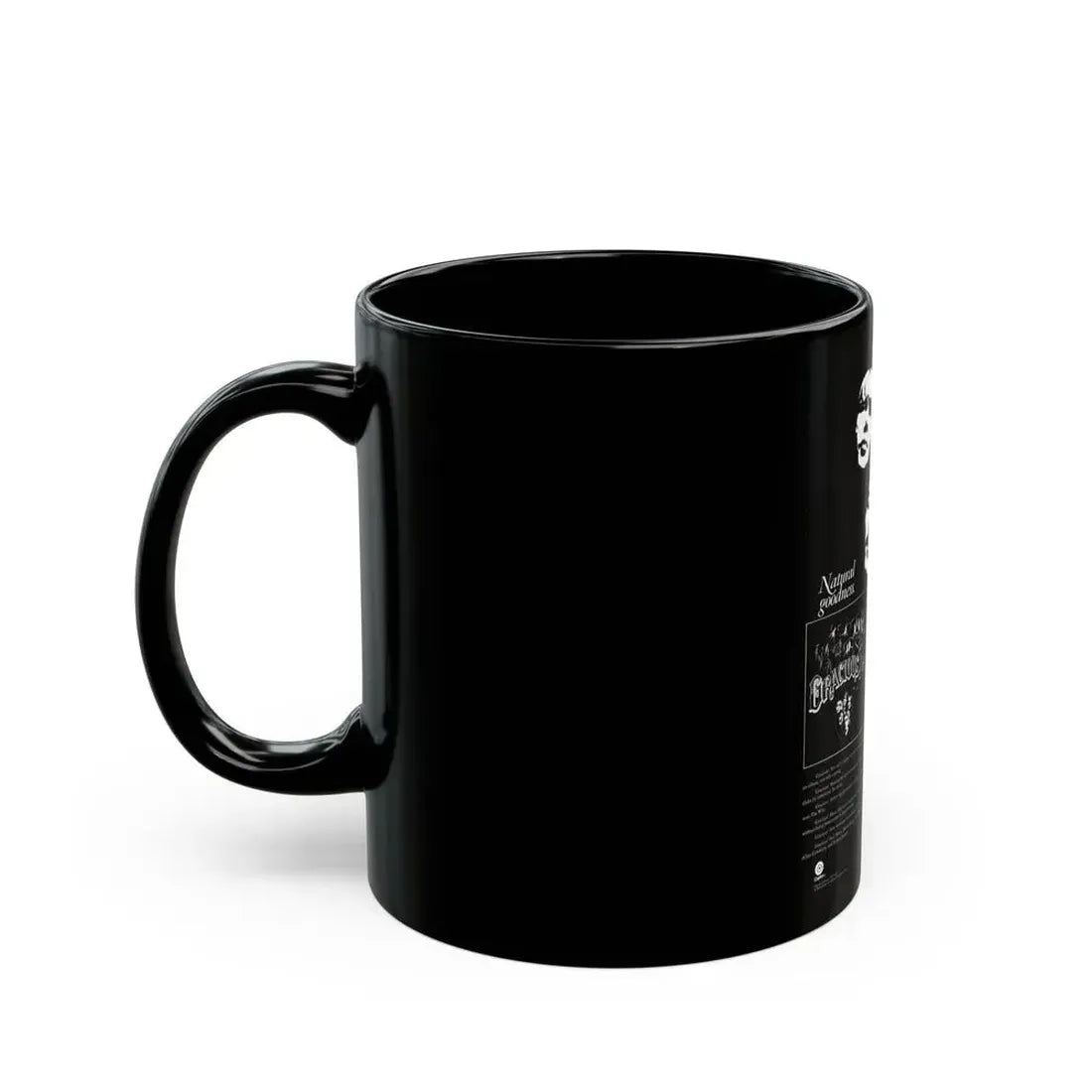 Gracious 1970 (Music Poster) Black Coffee Mug - Go Mug Yourself