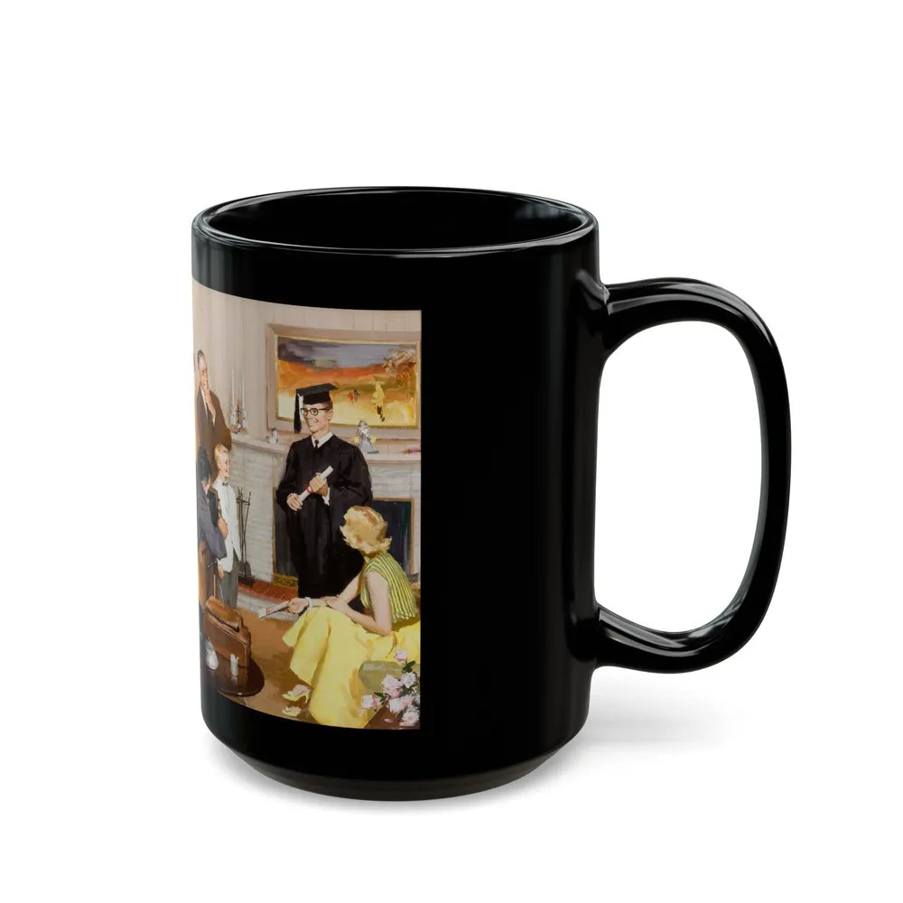 Graduation - Black Coffee Mug-Go Mug Yourself