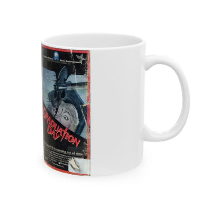 GRADUATION DAY (VHS COVER) - White Coffee Mug-Go Mug Yourself