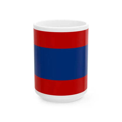 Graeco-Ottoman ensign (Greece) White Coffee Mug 15oz - Go Mug Yourself