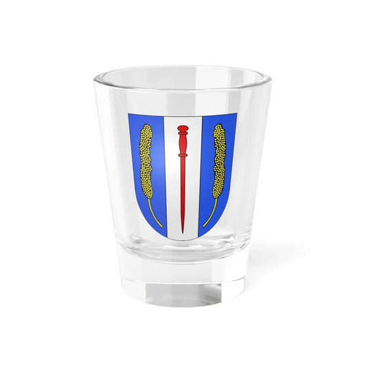 Grancia-coat of arms (Switzerland) (Coat of Arms) Shot Glass 1.5oz 1.5oz - Go Mug Yourself