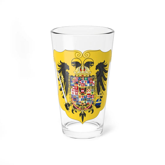 Grand Arms of Francis II Holy Roman Emperor 1804-1806 (Austria) (Coat of Arms) Pint Glass 16oz 16oz - Go Mug Yourself