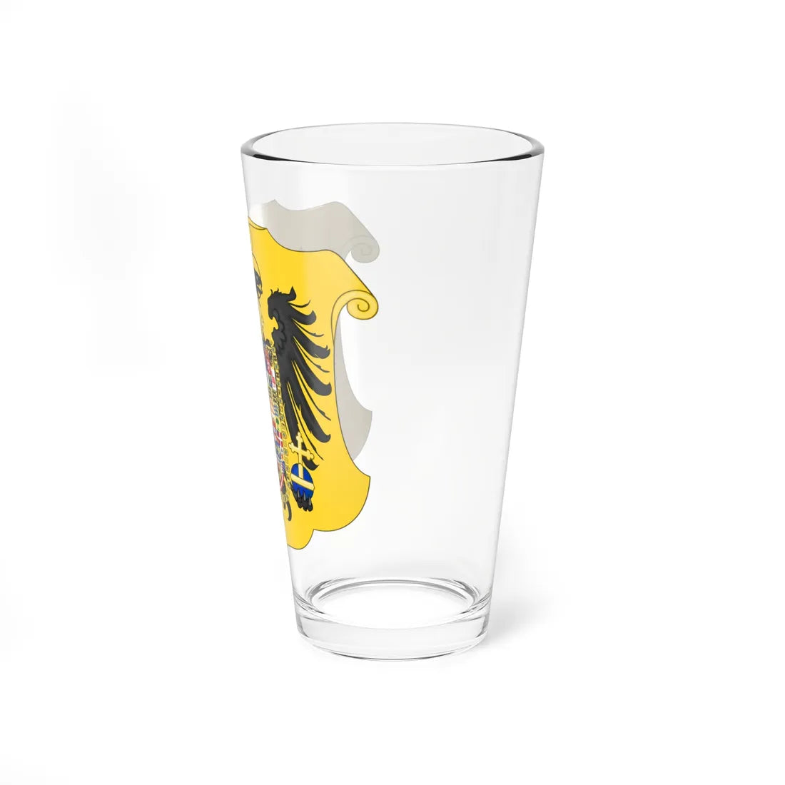 Grand Arms of Francis II Holy Roman Emperor 1804-1806 (Austria) (Coat of Arms) Pint Glass 16oz - Go Mug Yourself