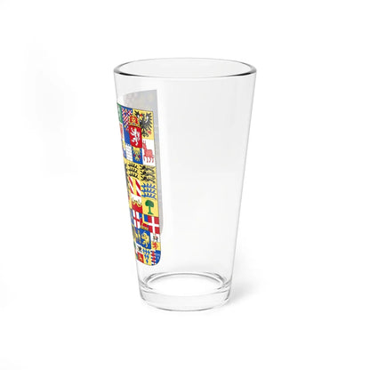Grand Arms of Francis II Holy Roman Emperor-Personal 1804-1806 (Austria) (Coat of Arms) Pint Glass 16oz - Go Mug Yourself