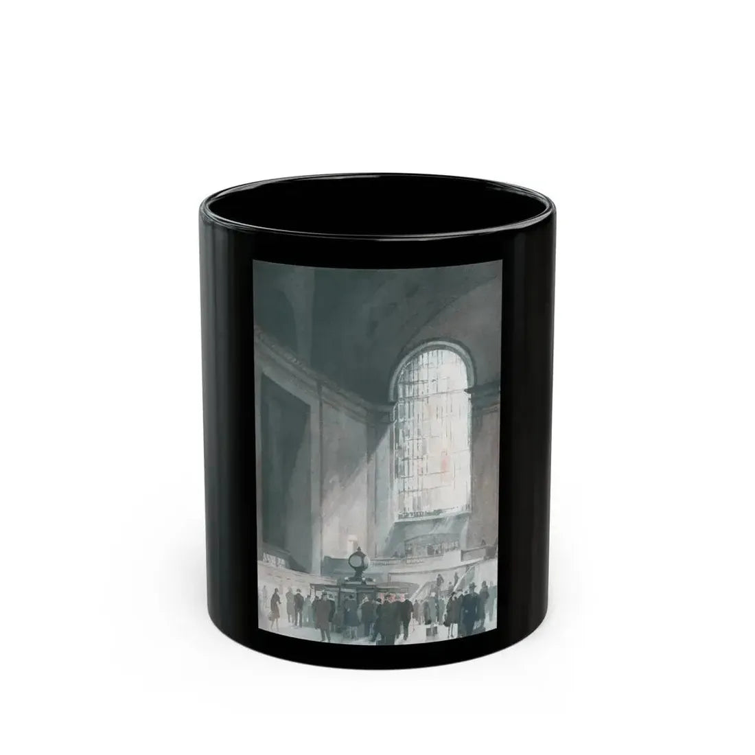 Grand Central, McCall's magazine, February 1930 - Black Coffee Mug 11oz - Go Mug Yourself