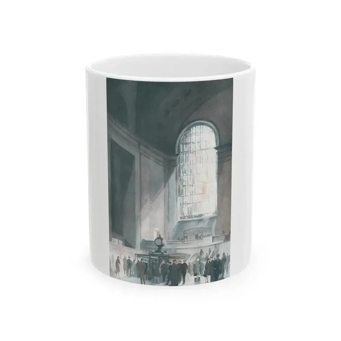 Grand Central, McCall's magazine, February 1930 - White Coffee Mug 11oz - Go Mug Yourself