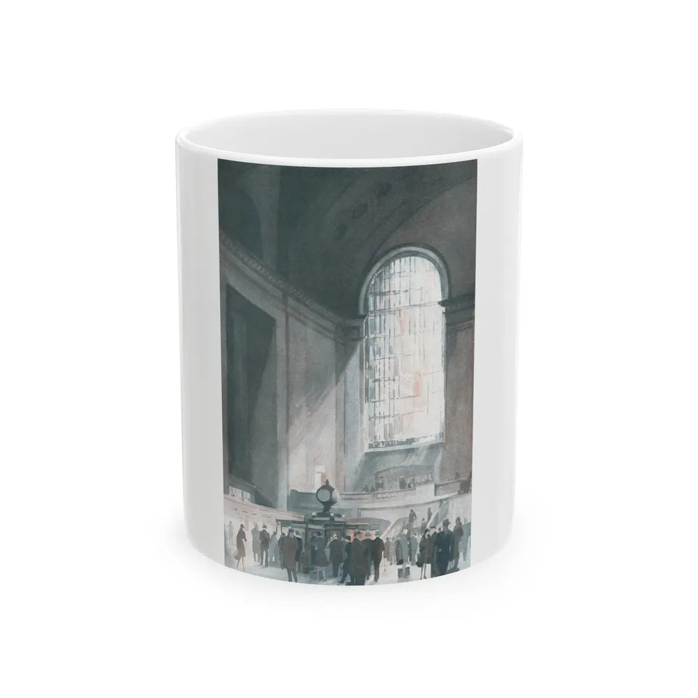 Grand Central, McCall's magazine, February 1930 - White Coffee Mug-11oz-Go Mug Yourself