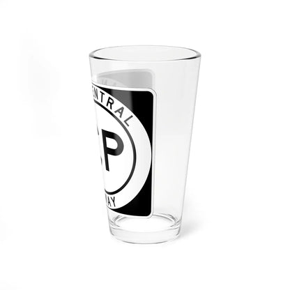 Grand Central Pkwy Shield (New York) (Road Sign) Pint Glass 16oz - Go Mug Yourself