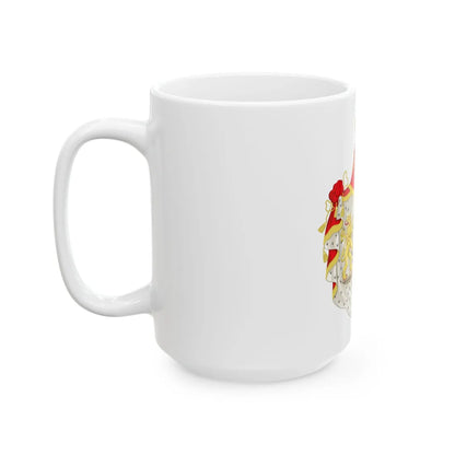 Grand Coat of Arms of Duchy of Warsaw - White Coffee Mug - Go Mug Yourself