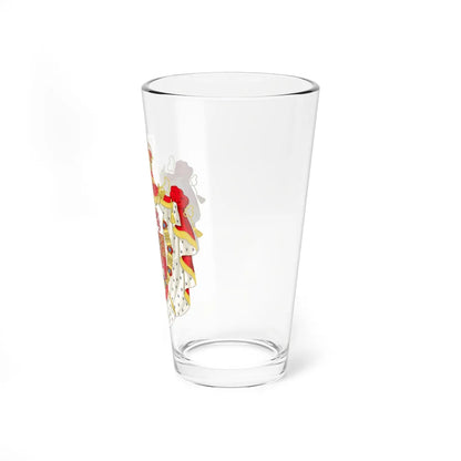 Grand Coat of Arms of Joseph Bonaparte as King of Spain (Spain) (Coat of Arms) Pint Glass 16oz - Go Mug Yourself