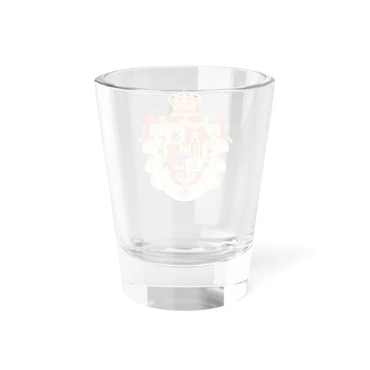 Grand Coat of Arms of Joseph Bonaparte as King of Spain (Spain) (Coat of Arms) Shot Glass 1.5oz - Go Mug Yourself