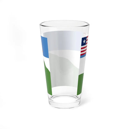 Grand Gedeh County Flag (Liberia) Pint Glass 16oz - Go Mug Yourself