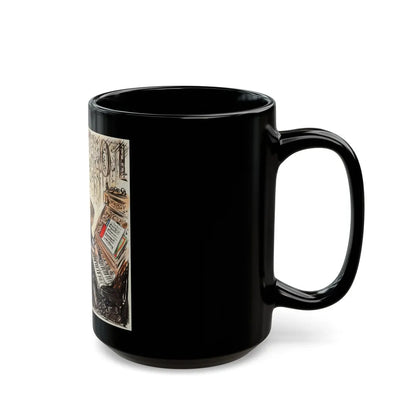 Grand March Illustration - Black Coffee Mug-Go Mug Yourself