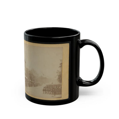 Grand Review Of The Great Veteran Armies Of Grant And Sherman At Washington, On The 23rd And 24th May, 1865 (U.S. Civil War) Black Coffee Mug-Go Mug Yourself