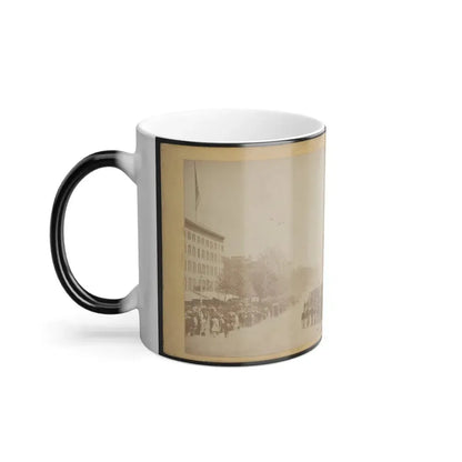 Grand Review of the Great Veteran Armies of Grant and Sherman at Washington, on the 23Rd and 24Th May, 1865 (U.S. Civil War) Color Changing Coffee Mug 11oz - Go Mug Yourself