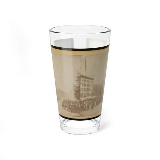 Grand Review Of The Great Veteran Armies Of Grant And Sherman At Washington, On The 23rd And 24th May, 1865 (U.S. Civil War) Pint Glass 16oz 16oz - Go Mug Yourself