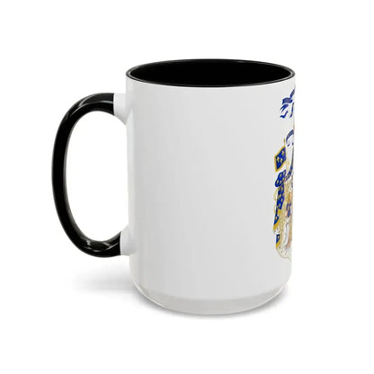 Grand Royal Coat of Arms of France - Accent Coffee Mug - Go Mug Yourself