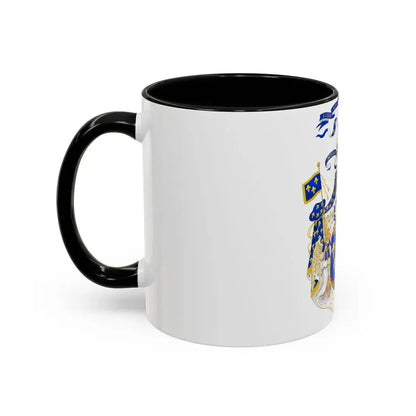 Grand Royal Coat of Arms of France & Navarre - Accent Coffee Mug - Go Mug Yourself