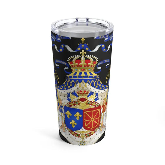 Grand Royal Coat of Arms of France & Navarre - Tumbler 20oz 20oz - Go Mug Yourself