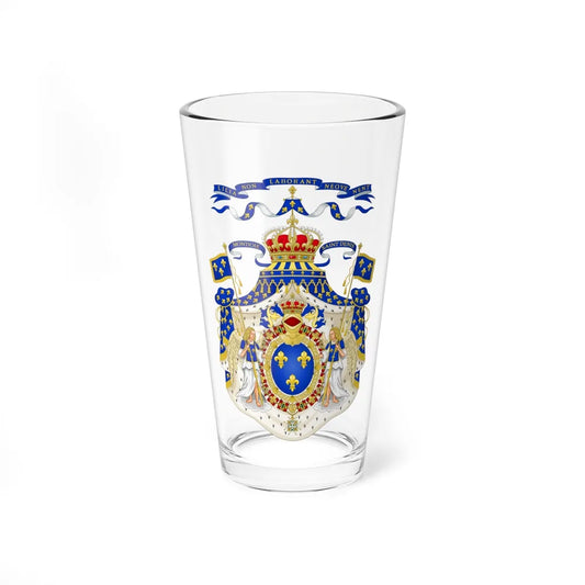 Grand Royal Coat of Arms of France - Pint Glass 16oz-16oz-Go Mug Yourself