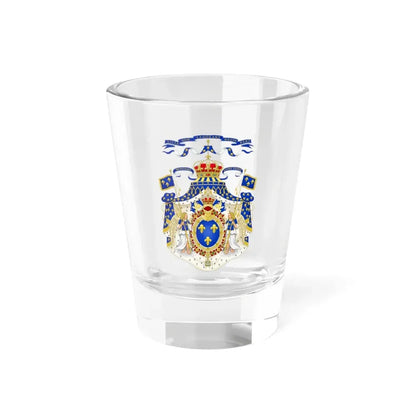Grand Royal Coat of Arms of France - Shot Glass 1.5oz 1.5oz - Go Mug Yourself
