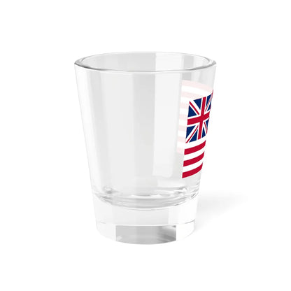 Grand Union Flag with Modern Union Jack (United States) Shot Glass 1.5oz - Go Mug Yourself