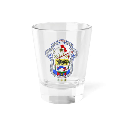 Grandes Armes de la Ville de Dunkerque-1919 (France) (Coat of Arms) Shot Glass 1.5oz 1.5oz - Go Mug Yourself