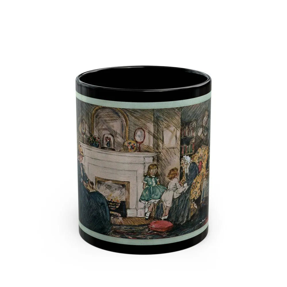 Grandmothers Then and Now (1), Ladies' Home Journal, September 1927 - Black Coffee Mug-11oz-Go Mug Yourself