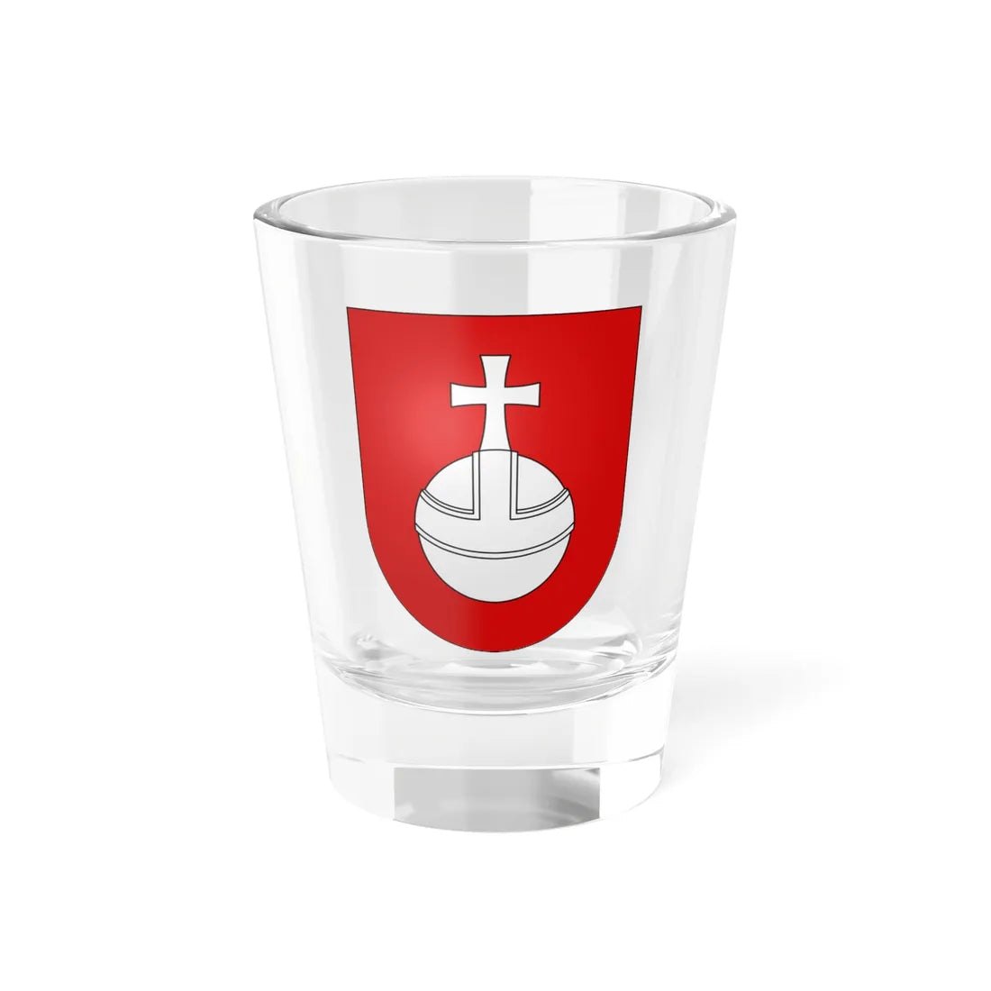 Grandvaux-coat of arms (Switzerland) (Coat of Arms) Shot Glass 1.5oz 1.5oz - Go Mug Yourself