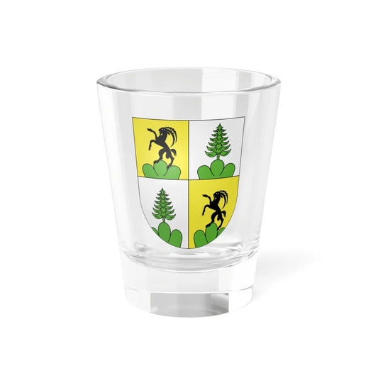 Granges-coat of arms (Switzerland) (Coat of Arms) Shot Glass 1.5oz 1.5oz - Go Mug Yourself