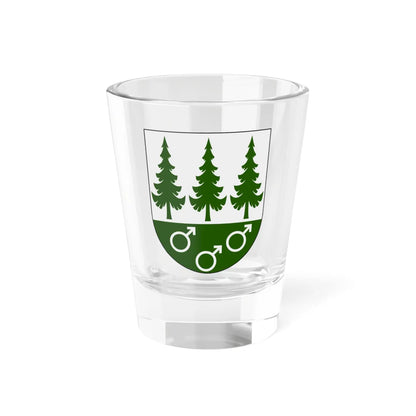 Grangärde vapen (Sweden) (Coat of Arms) Shot Glass 1.5oz 1.5oz - Go Mug Yourself