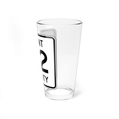 Grant County Route 82 MN (Minnesota) (Road Sign) Pint Glass 16oz - Go Mug Yourself