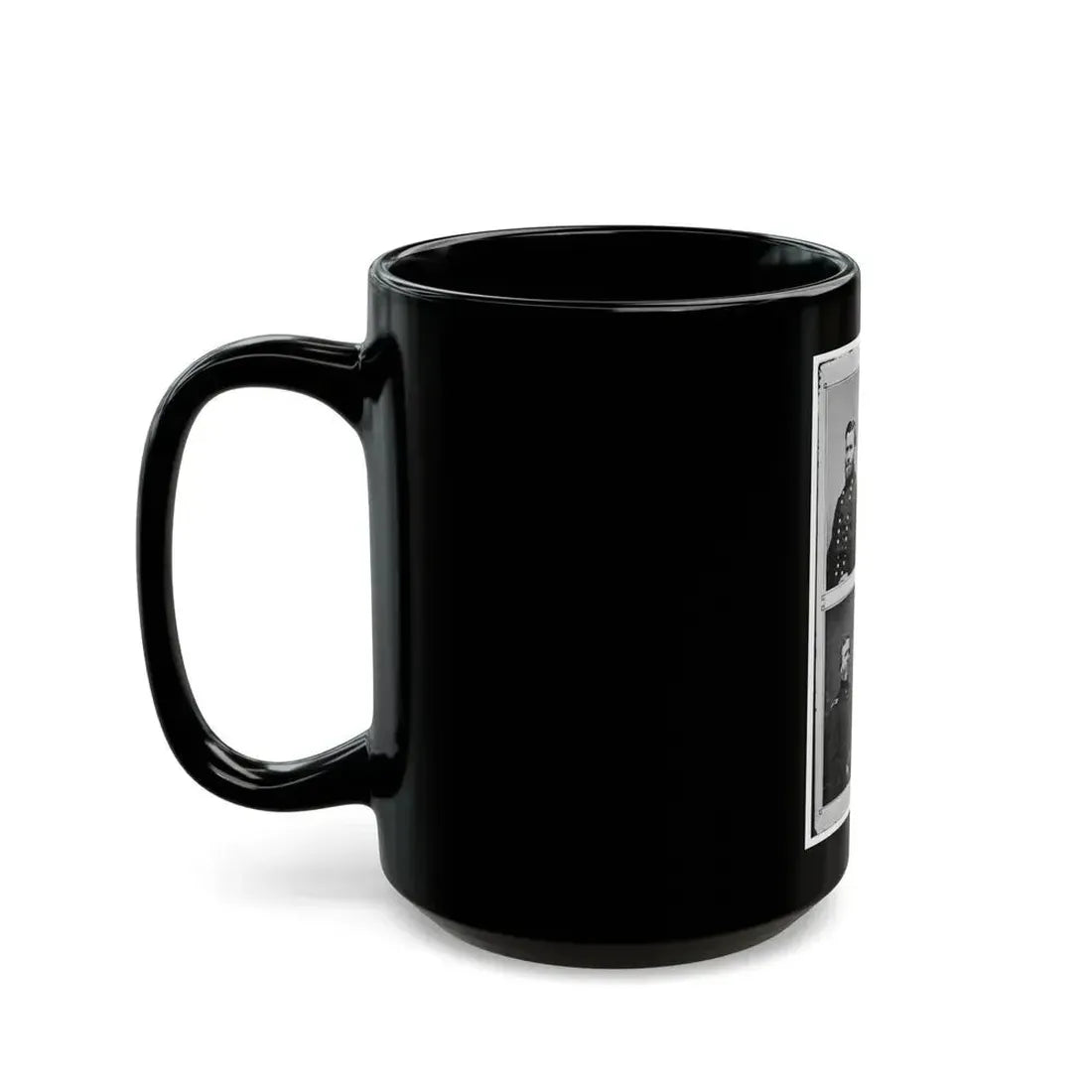Grant, Sherman, Thomas, And Mcpherson (U.S. Civil War) Black Coffee Mug - Go Mug Yourself