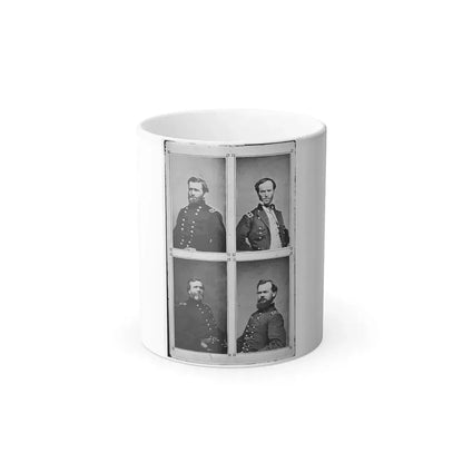 Grant, Sherman, Thomas, and Mcpherson (U.S. Civil War) Color Changing Coffee Mug 11oz Default Title 11oz - Go Mug Yourself