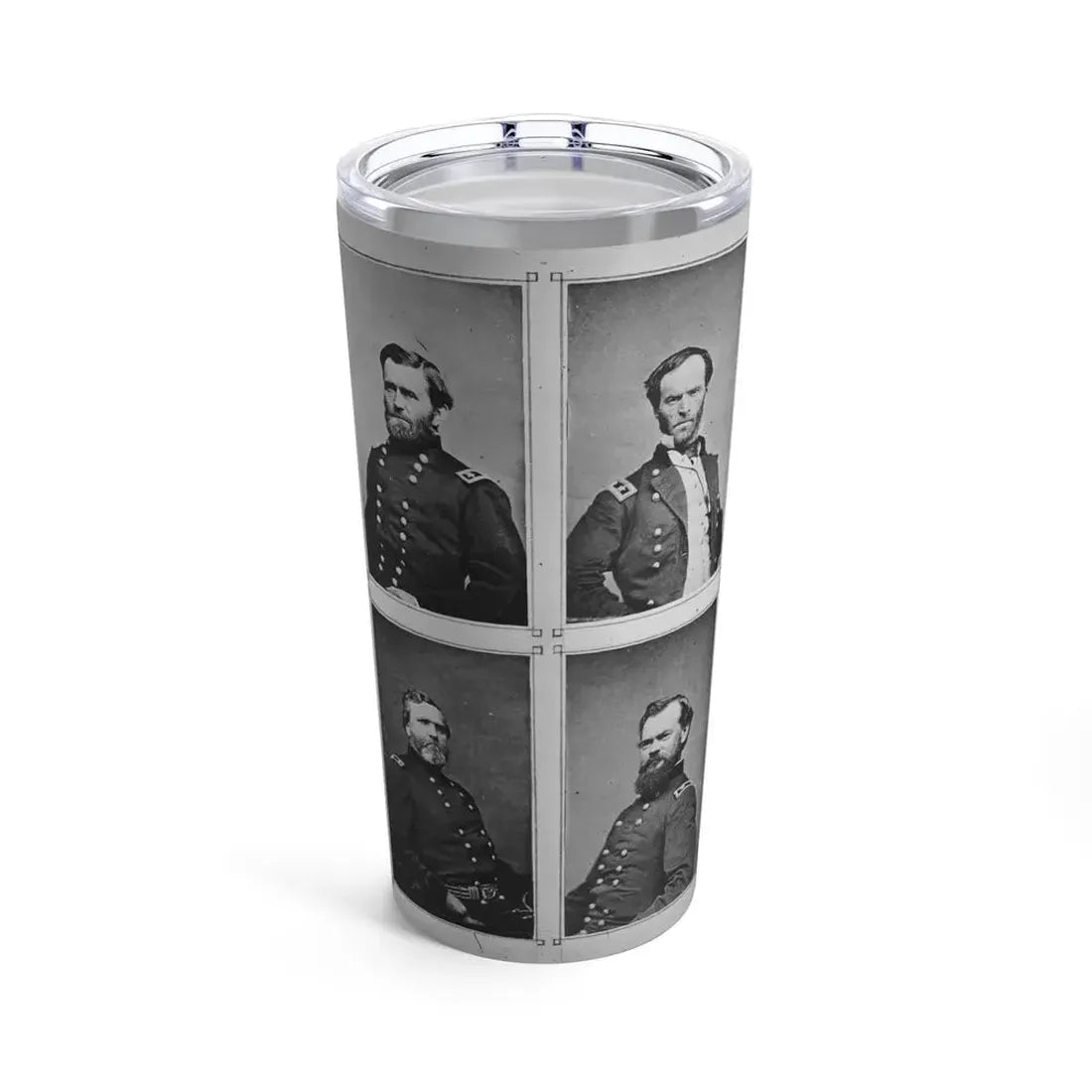 Grant, Sherman, Thomas, And Mcpherson (U.S. Civil War) Tumbler 20oz 20oz - Go Mug Yourself