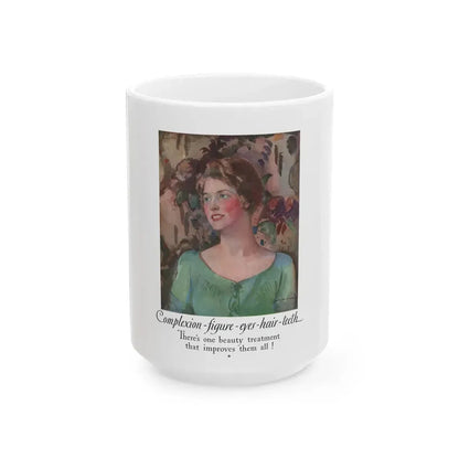 Grape Nuts ad, McCall's magazine, May 1927 - White Coffee Mug 15oz - Go Mug Yourself