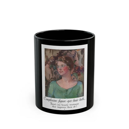 Grape Nuts ad, McCall's magazine, May 1927 - Black Coffee Mug-11oz-Go Mug Yourself