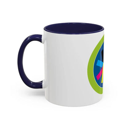 Graphic Arts (Boy Scout Merit Badge) Accent Coffee Mug - Go Mug Yourself