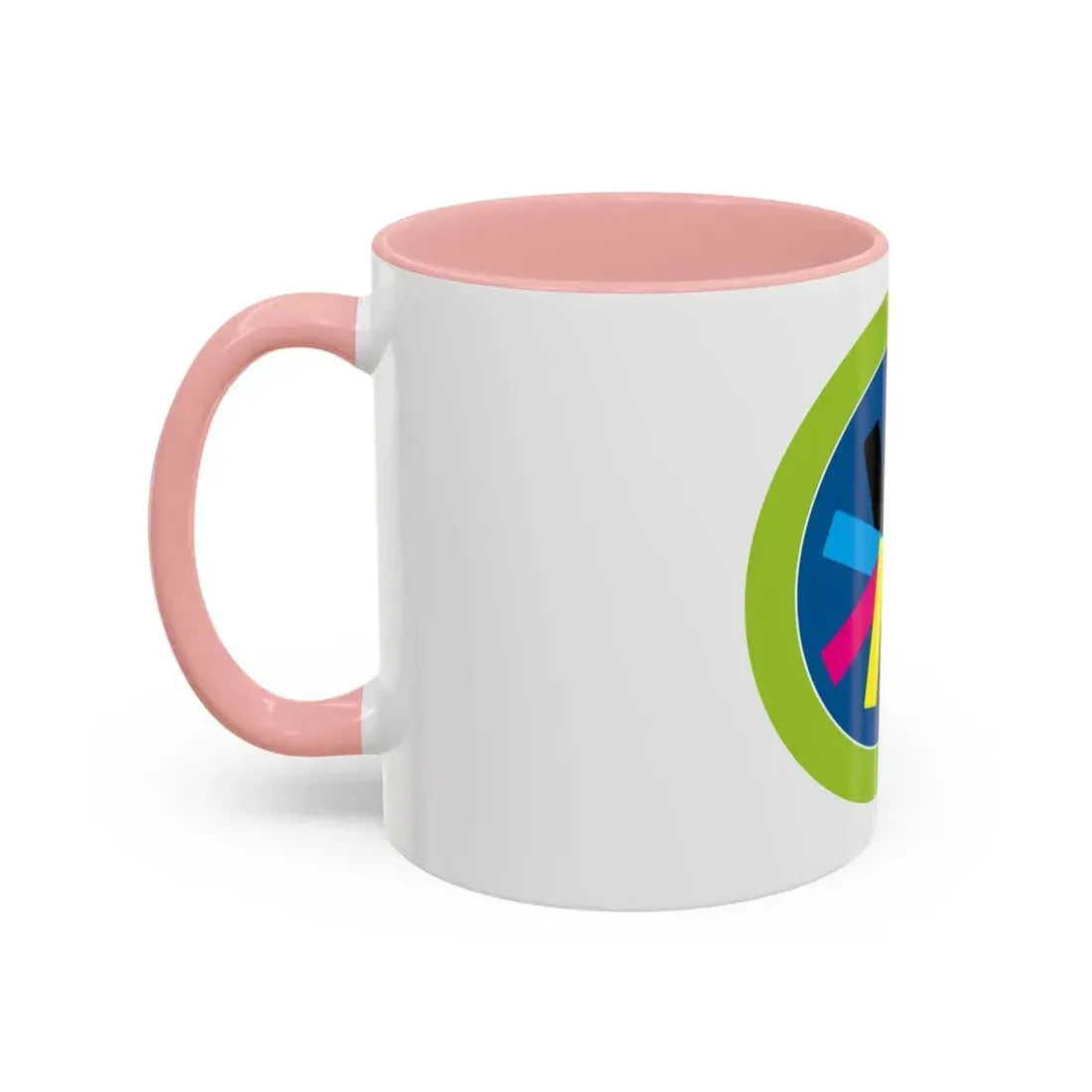Graphic Arts (Boy Scout Merit Badge) Accent Coffee Mug - Go Mug Yourself
