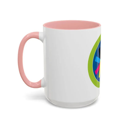 Graphic Arts (Boy Scout Merit Badge) Accent Coffee Mug - Go Mug Yourself