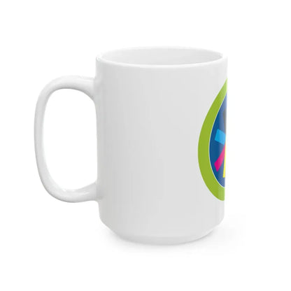 Graphic Arts (Boy Scout Merit Badge) White Coffee Mug - Go Mug Yourself