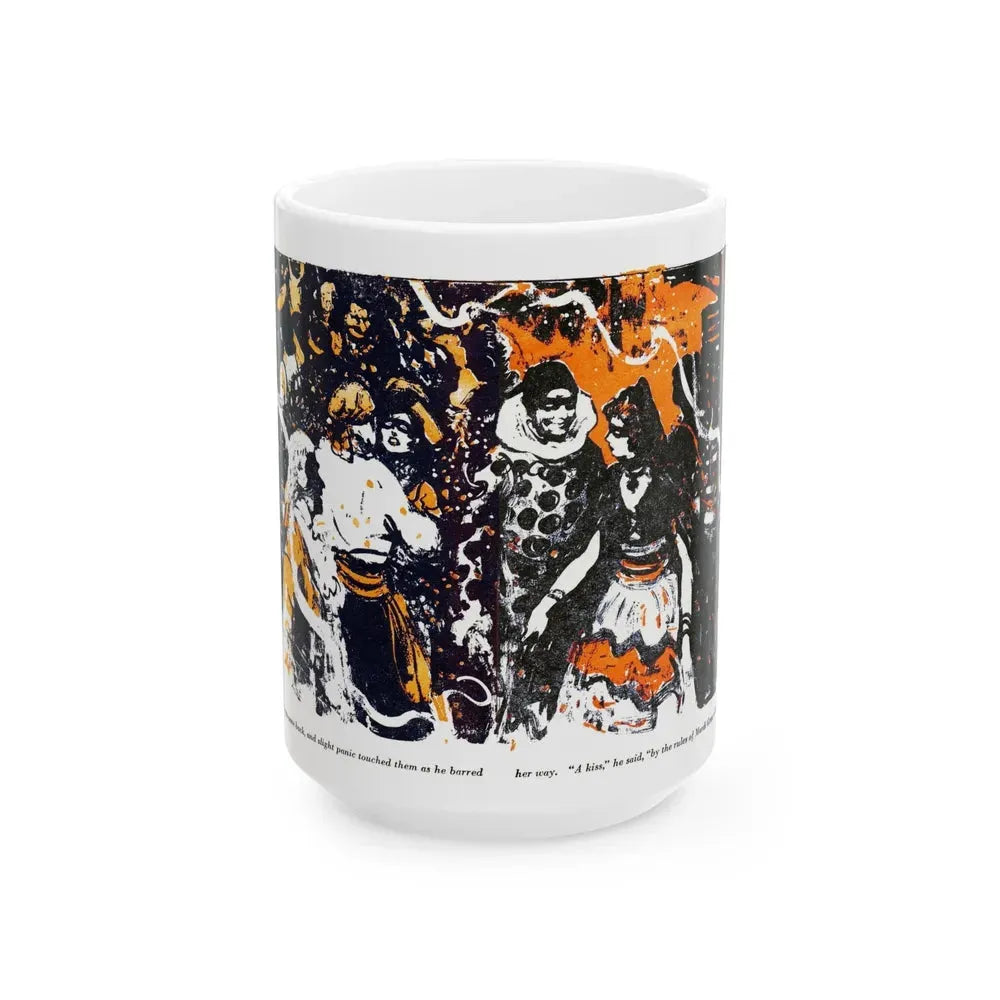 Gras Bondmaid (1), Blue Book Magazine, April 1948 - White Coffee Mug 15oz - Go Mug Yourself