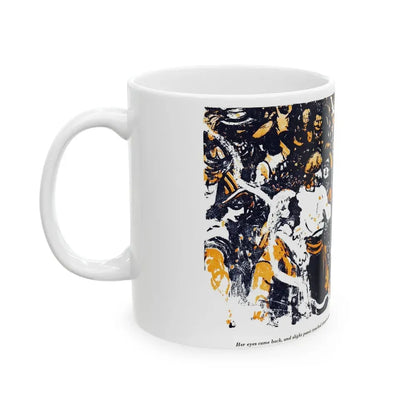 Gras Bondmaid (1), Blue Book Magazine, April 1948 - White Coffee Mug - Go Mug Yourself